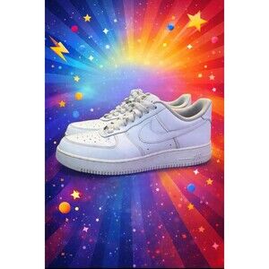 Nike Mens Air Force 1 07 CW2288-111 White Casual Shoes Sneakers Size 8.5